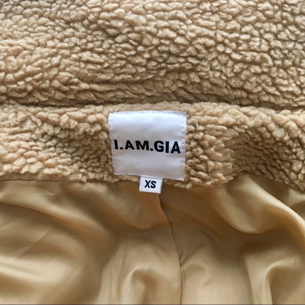 I AM GIA Pixie Coat in Caramel